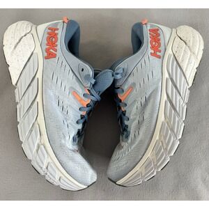 HOKA Gaviota 4 Running Shoes Womens Size 11D Blue Coral Max Cushion Stability‎